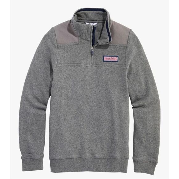 Vineyard Vines boys 1/4 zip shep pullover, XL 16/18 $98 C12 - Picture 1 of 8